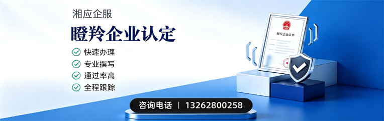咸阳瞪羚企业认定申报服务